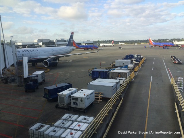 The best view of our US Airways (American Airlines) Airbus A321