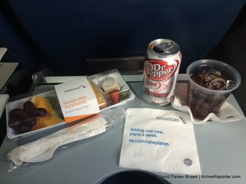 I have had worse meals on an airline before