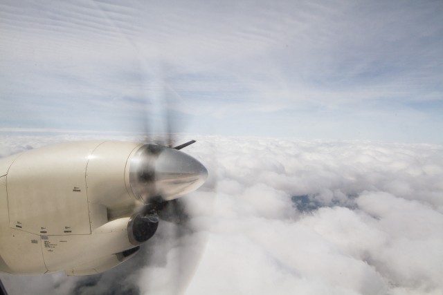 Enjoying the view on the way to Berlin  Photo: Jacob Pfleger | AirlineReporter