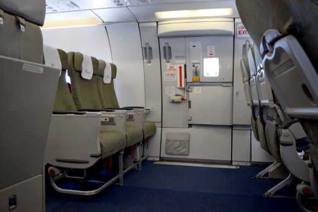 Exit row seats - Photo: John Nguyen