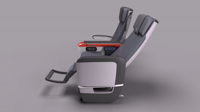 Singapore's new Premium Economy will feature 8 inches of recline. -Image : Singapore Airlines 