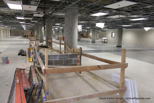 Where customs will go downstairs