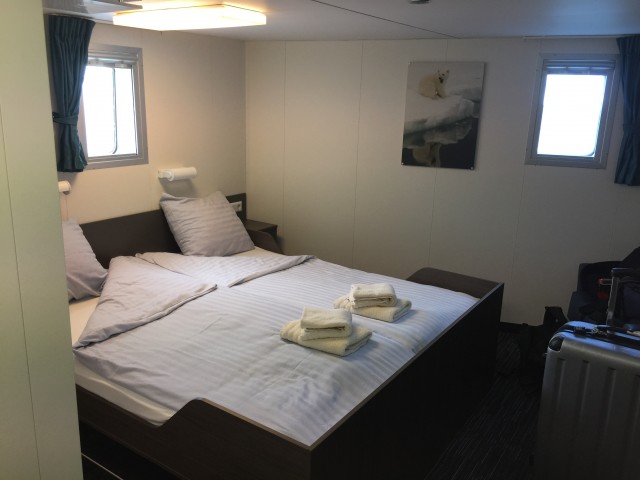 The best part of my Superior Cabin was not the large bed, but the amazing forward and starboard views provided. - Photo: Bernie Leighton | AirlineReporter