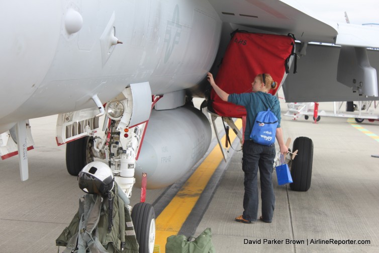 Future AvGeek feels the FA-18