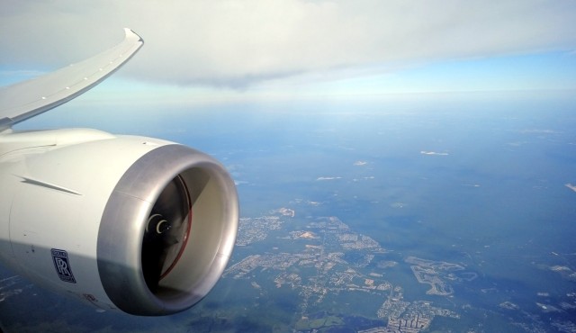 Flying over the US - Photo: Jason Rabinowitz