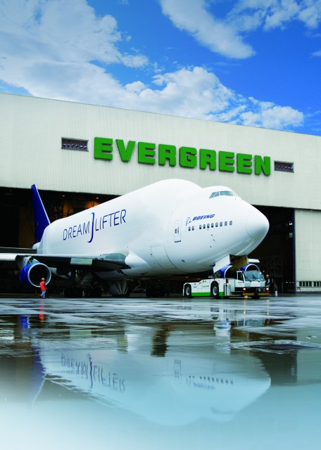 Dreamlifter ready for service - Photo: Evergreen