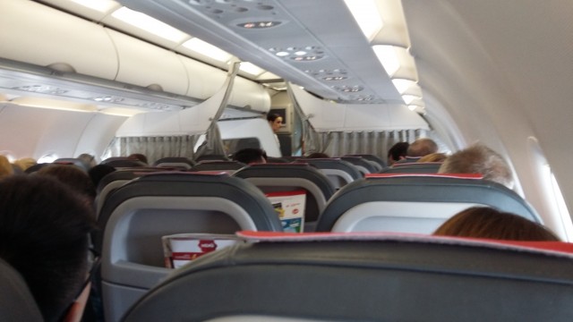 Economy cabin layout inside Iberia Express - Photo: Ant Richards