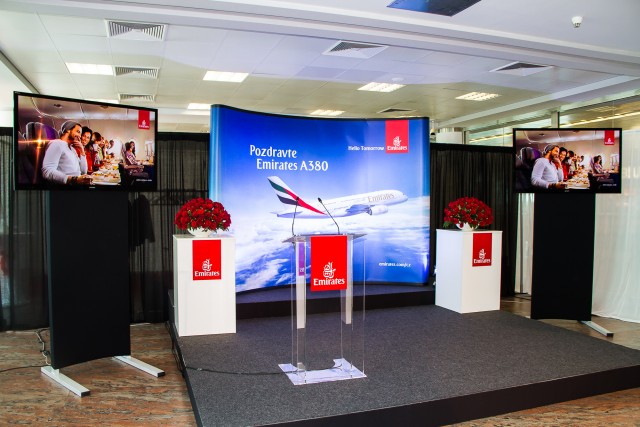 Ready for the press conference Photo: Jacob Pfleger | AirlineReporter
