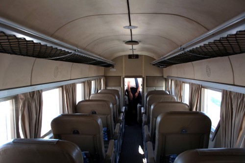 The interior of the Ju-52 - Photo: Jason Rabinowitz