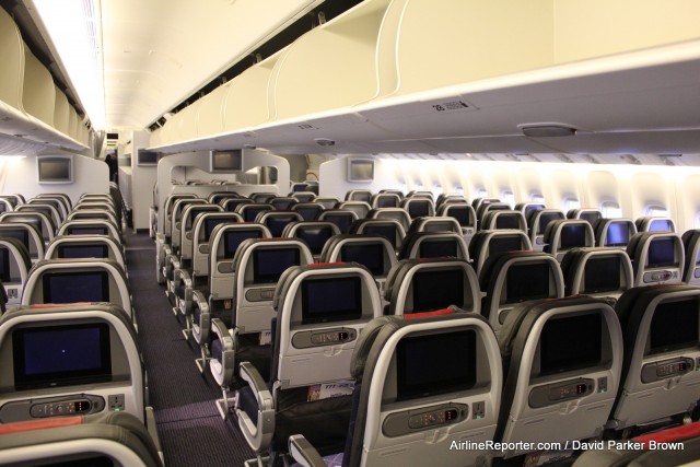 Economy in American's 777-300ER