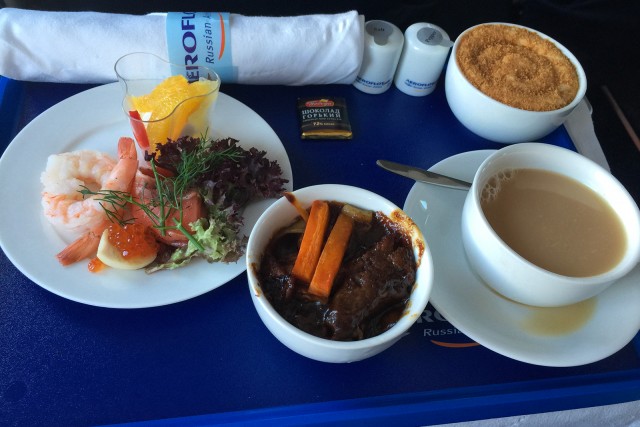 None of this looks like salami or eggs! That's fine- it was still great - Photo: Bernie Leighton | AirlineReporter