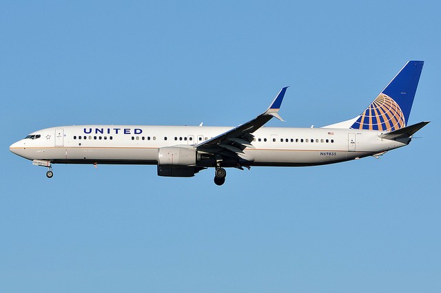 United Boeing 737 - Photo: Andrew W. Sieber | FlickrCC