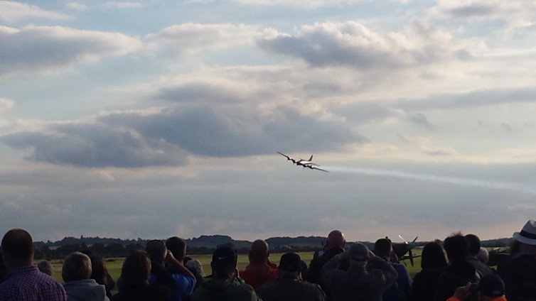 Sally B's gentle smoke display - Photo: Alastair Long