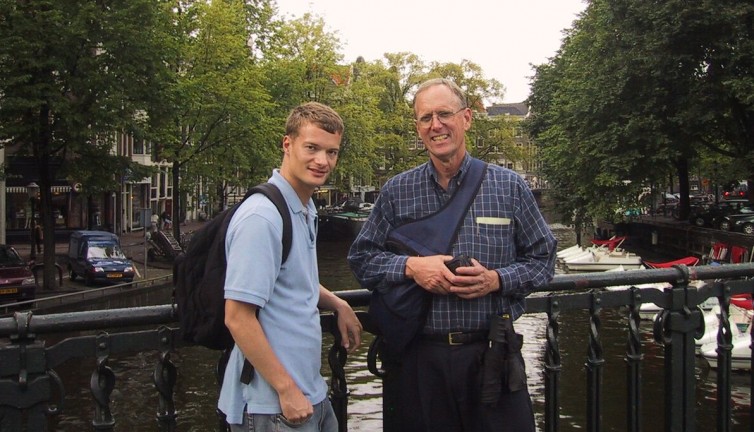 My dad and me on one of our adventures - Photo: Steve