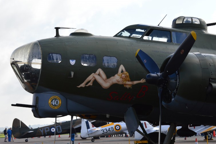 Sally B on stand (c) Lidia Long