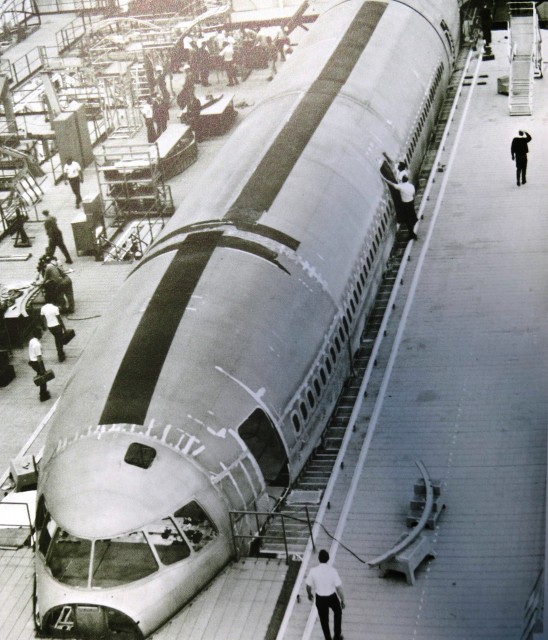 Fuselage on Assembly Line (Palmdale)