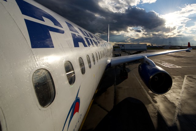 Boarding a Transaero Tu-214. What more can you want? Photo - Bernie Leighton | AirlineReporter