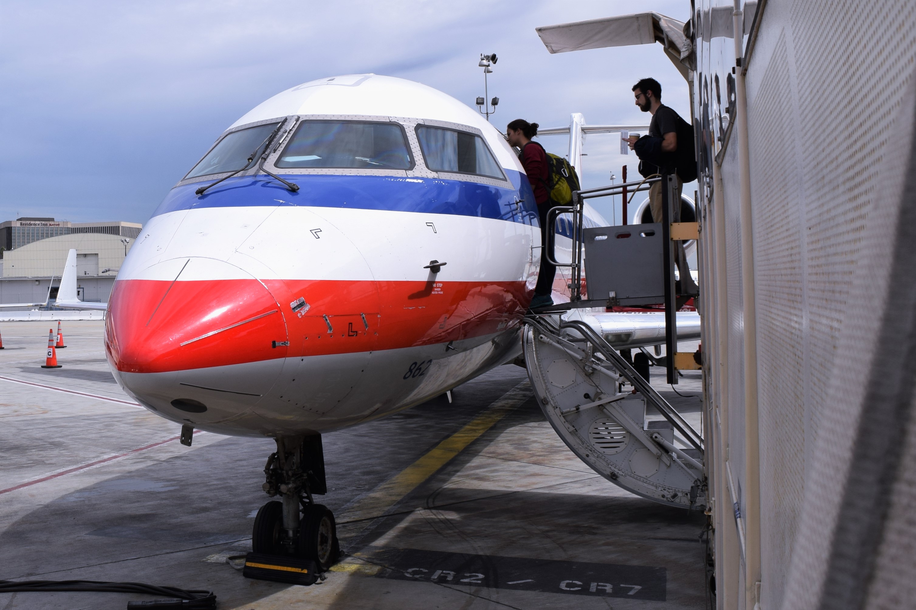 Fee Flicker When Flight Review (and Farewell): American Eagle CRJ-200 in Economy, LAX-SJC -  AirlineReporter : AirlineReporter