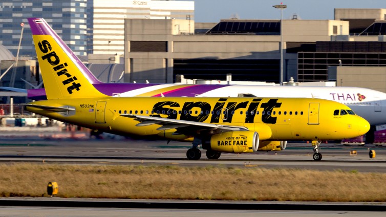 A Spirit Airbus A319 at LAX - Photo: Woodys Aeroimages | FlickrCC