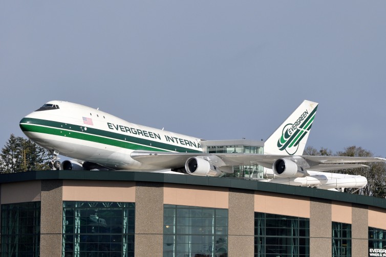 The Boeing 747-100 on the Evergreen Museum used to be Delta's reg N9896 - Photo: Eric Salard