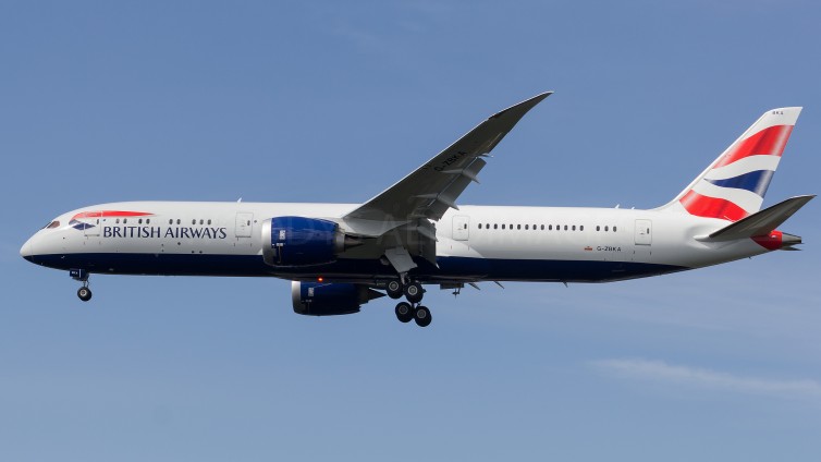 A British Airways Boeing 787-9 in flight - Photo: Woodys Aeroimages | FlickrCC