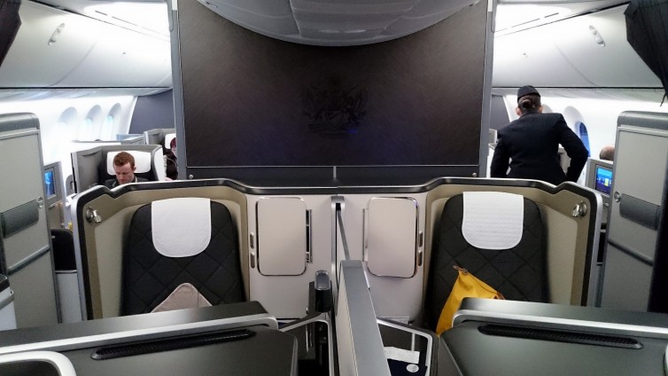 The exclusive first class cabin on the British Airways Boeing 787-9 - Photo: Jason Rabinowitz