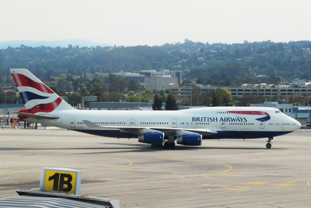 A British Airways 747-400 (G-CIVA) at SFO. Photo: John Nguyen | AirlineReporter