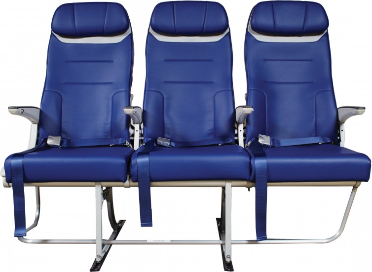 Southwest's B/E Aerospace Meridian seats. Photo: Southwest Airlines