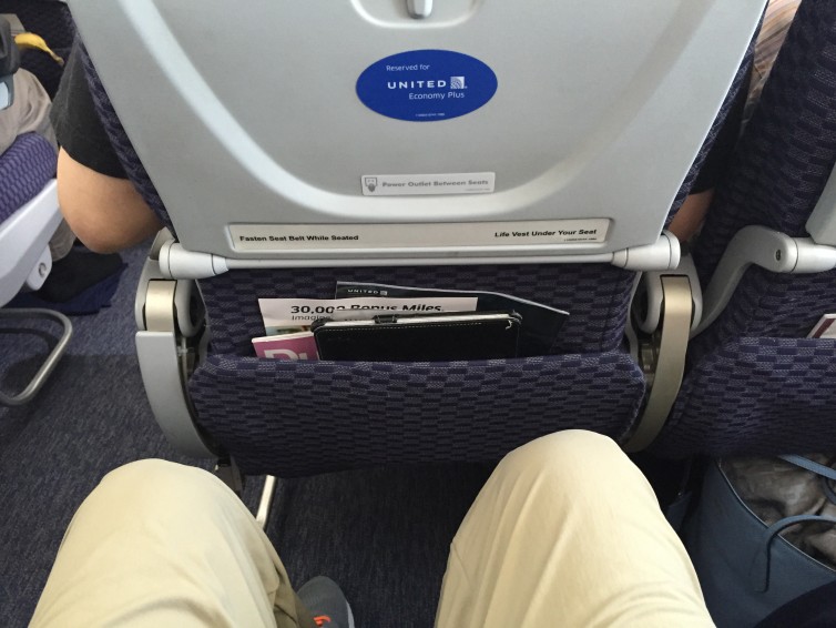 United 787 E+ legroom