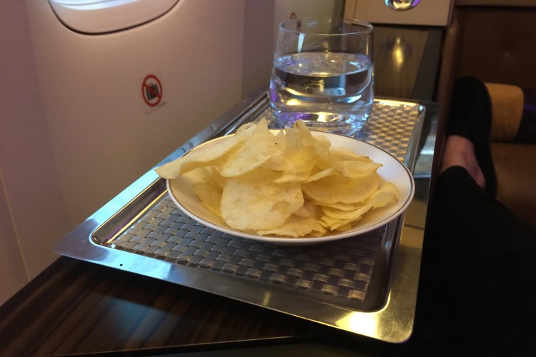 See, I was staying hydrated in my binge. Now the world knows! Photo- Bernie Leighton | AirlineReporter