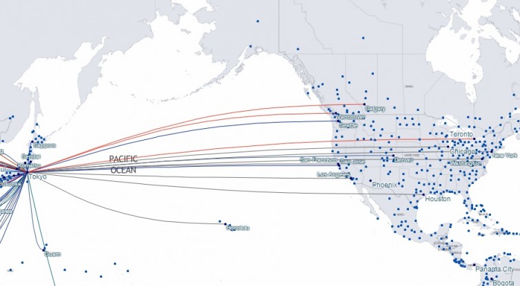 All these North American cities are now one stop away from Kuala Lumpur on the Star Alliance - Image: Star Alliance