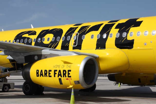 The Bare Fare model - Photo: Spirit Airlines