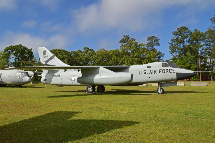 A Douglas WB-66D Destroyer on display -Photo: Alan Wilson | FlickrCC