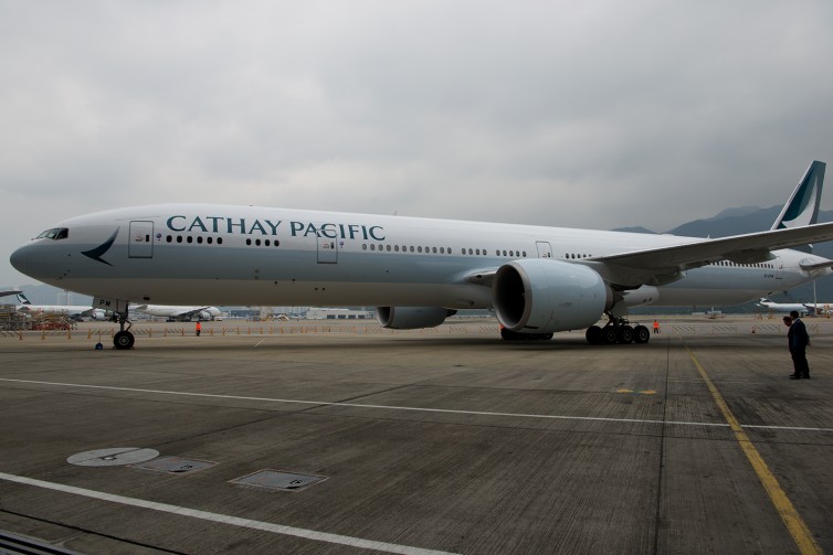 Cathay Pacific has unveiled their new livery - Photo: Bernie Leighton | AirlineReporter