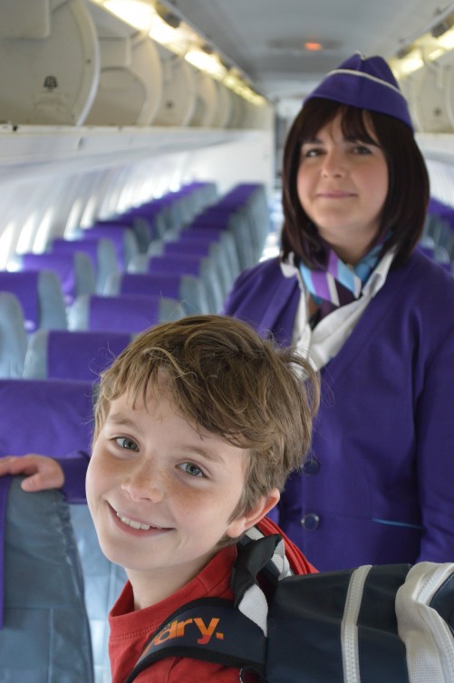 Flybe welcome (c) Alastair Long