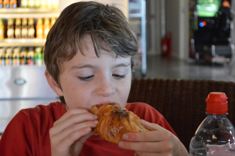 Getting into mood: croissant at BOH - Photo: Alastair Long