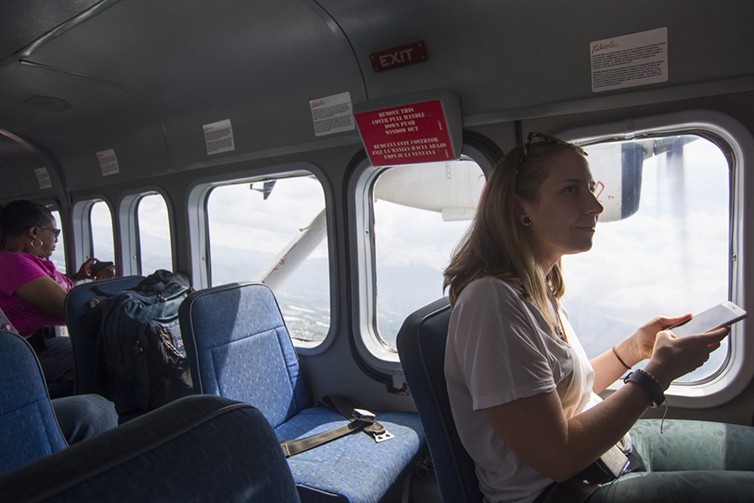 Fantastic view out all sides of a Nature Air De Havilland Canada DHC-6-300 Twin Otter/VistaLiner - Photo: Daniel T Jones