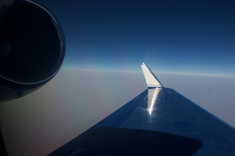 That trademark Gulfstream view - Photo: Bernie Leighton | AirlineReporter