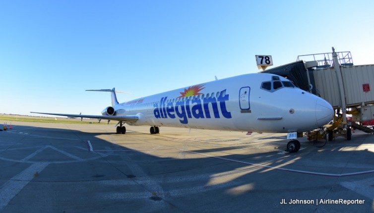 N863GA a 26-year young MD-83.