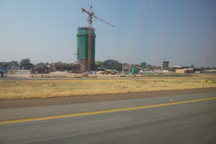 It seems as if Maun is getting a new tower? Photo - Bernie Leighton | AirlineReporter