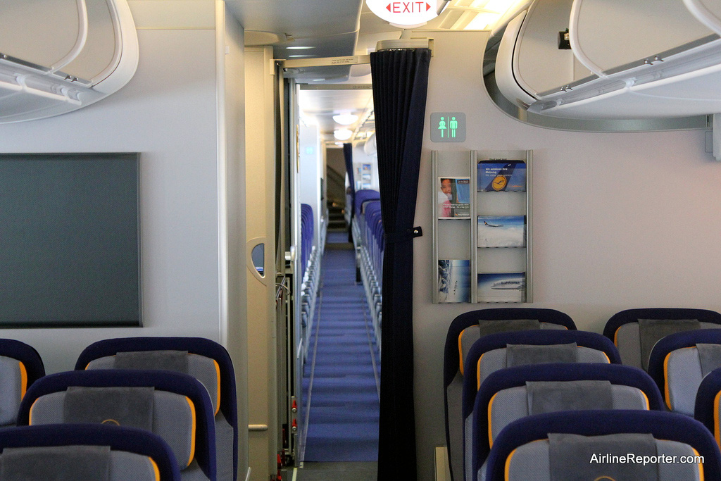 Lufthansa A380 Upper Deck Business Class
