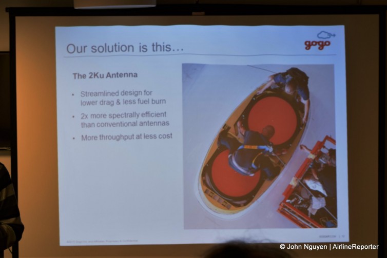 An info slide from Gogo's All-Access Day 2015.