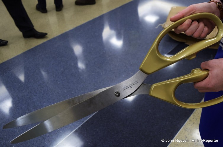 Large novelty scissors that would probably give the TSA a heart attack.