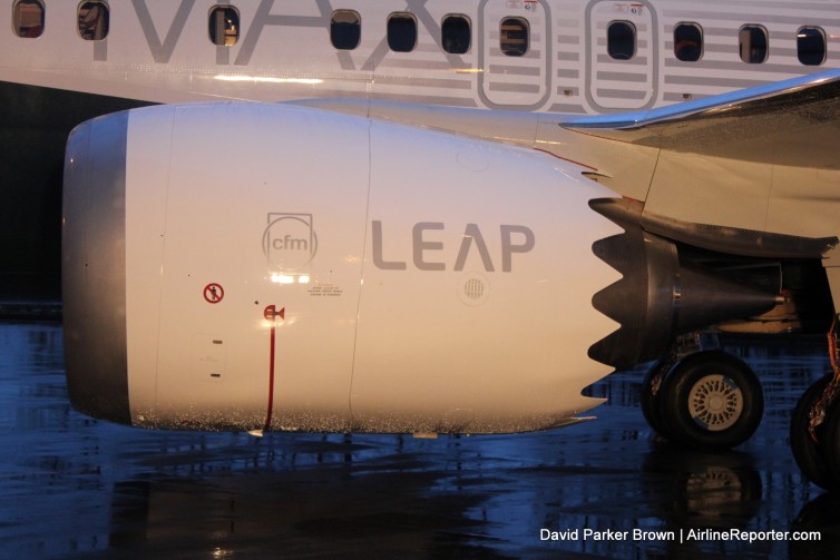 The CFM LEAP engine has sweet chevrons