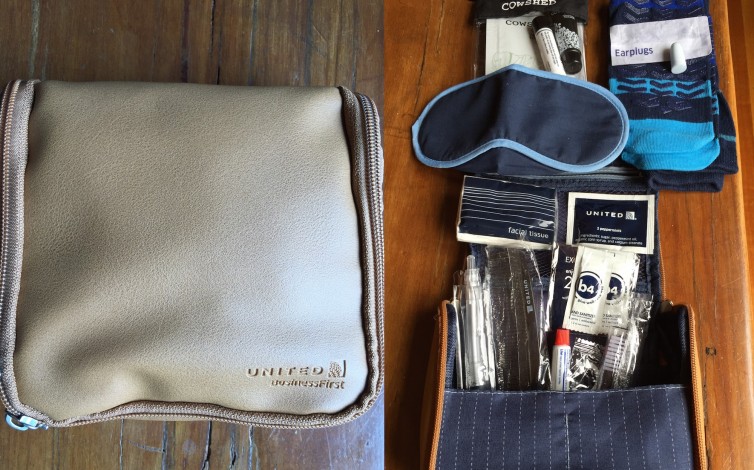 Amenity kit goodies - Photo: Hans Cathcart