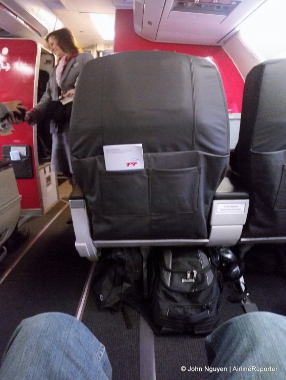 On board Gogo's 737: The view from Seat 3C - look at that legroom!