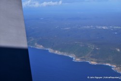 Making first landfall over Australia on American 73 LAX-SYD.