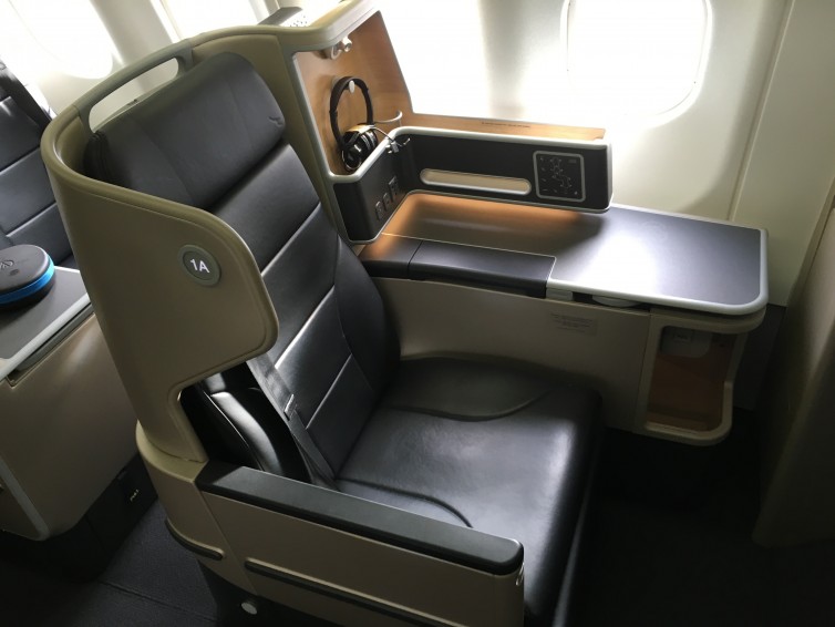 A great seat design and a first for Qantas on its domestic routes Photo: Jacob Pfleger | AirlineReporter