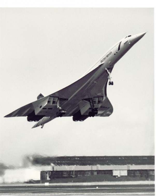 A Concorde takes off - Photo: BA