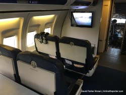 The "first class" cabin